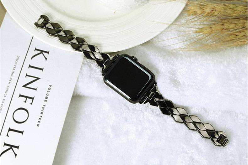 Stainless Steel Bracelet Band For Apple Watch - Premium Apple Watch Accessories from Dressmycell.com - Just $26.00! Shop now at Dressmycell.com Stainless Steel Bracelet Band For Apple Watch - Premium Apple Watch Accessories from Dressmycell.com - Just $26.00! Shop now at Dressmycell.com